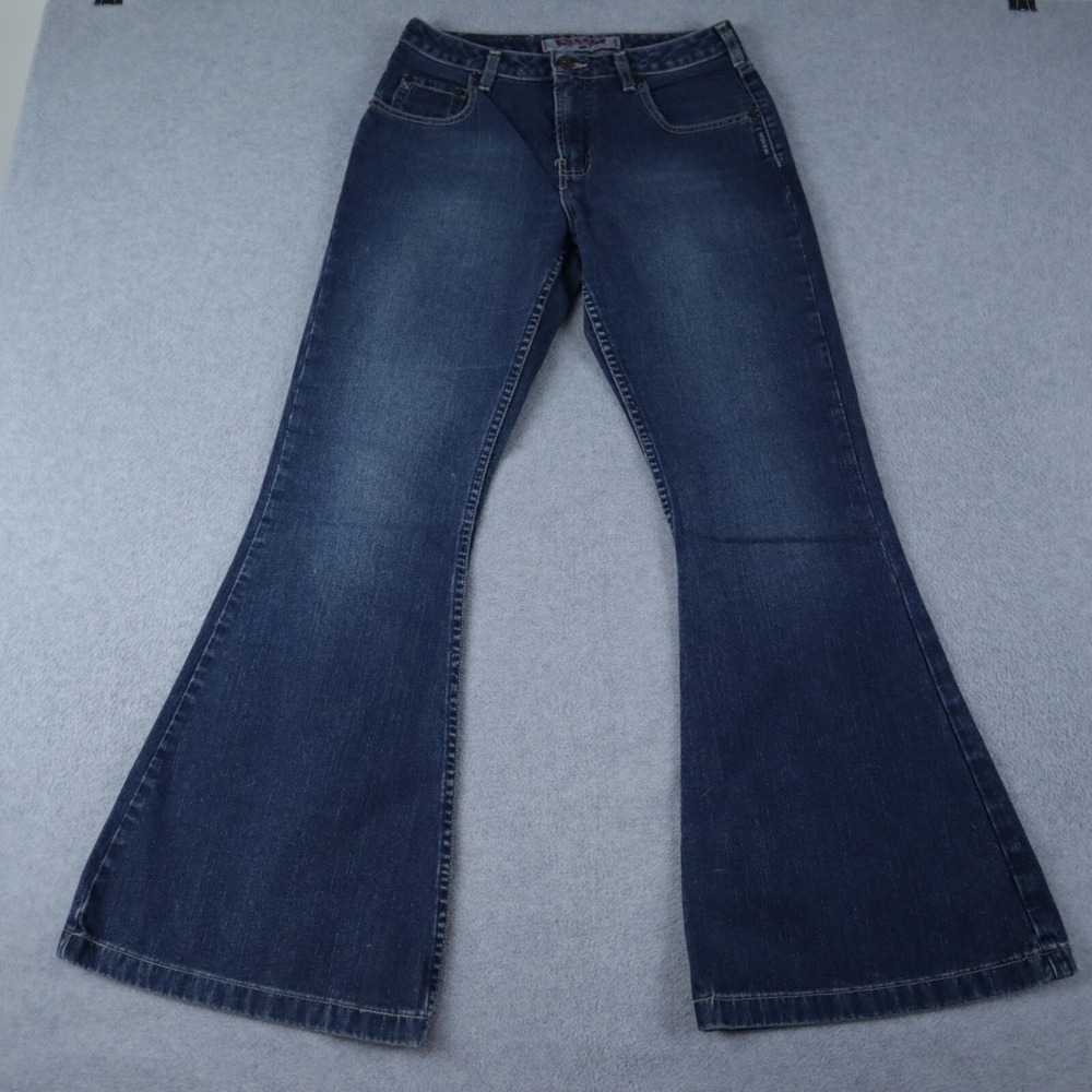 Silver Jeans Womens 28/31‎ Flared 5-Pocket Denim Blue